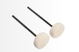 BDF7 – CARBON FIBER SHAFT LARGE DISC CORE BASS DRUM ROLLERS (SOLD IN PAIRS)
