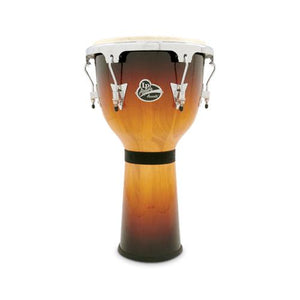 Latin Percussion LPA632-VSB 12-1/2inch Aspire Bowl-Shaped Djembe, Vintage Sunburst/Chrome Hardware