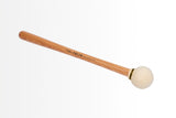 BD3H – LARGE HEAD CHAMOIS BASS DRUM MALLET HICKORY SHAFT (SINGLE MALLET)
